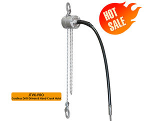 Untuk Jan terbaru VX-PRO 0.5 1Ton Mini rantai <span class=keywords><strong>Hoist</strong></span> Cordless Drill-Driven Hand-Crank kawat tali Sling Micro aluminium rantai <span class=keywords><strong>Hoist</strong></span> - Product Image 1