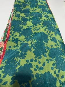 Muselina Lurex con Estampado Digital Étnico Personalizado, Diseño Floral para Confección de Prendas y Vestidos, Superventas - Product Image 2
