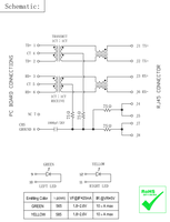 Connecteur RJ45 Femelle à Port Unique, Prise Réseau LAN RJ45 avec Lumière LED