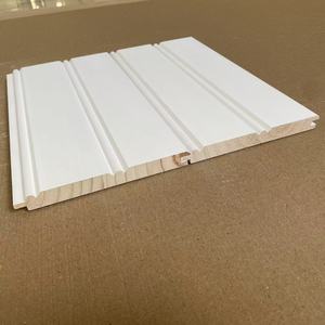 Paneles de Pared con Sistema de Ranura y Lengüeta (T&G) para Distribuidores, Paneles de Pared de Madera y Plástico Compuesto Blancos - Product Image 4