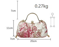 Haute qualité luxe Designer femmes soirée sac à main marques célèbres Bling diamant paillettes fleur imprimer décontracté sac fourre-tout célèbre