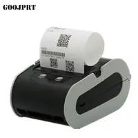 Printer Thermo Genggam Mini Ramah Lingkungan 80Mm Stiker Antarmuka Usb Label Printer Termal P80D