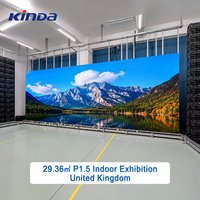 Светодиодный рекламный экран Ultra HD P0.9 P1.25 P1.5 P1.8 для помещений, видеостена, панели с высокой частотой обновления, микро-LED дисплей COB