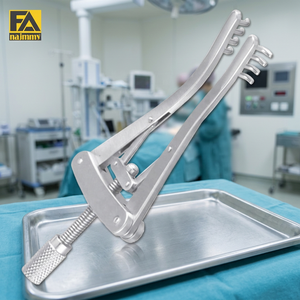 Écarteur chirurgical 4x4 dents, manuel, en acier inoxydable, instrument de chirurgie générale, classe I, certifié CE - Product Image 3