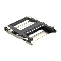 Denentech nouveau produit Micro SD H1.28 5A courant nominal connecteur de carte micro sim sd en stock