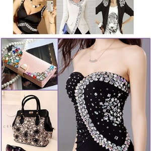 Gran Oferta: Cristales de Strass AB de Vidrio K9 5A de la Mejor Calidad para Coser, Gemas de Diamantes de Imitación para Leotardos de Gimnasia - Product Image 6