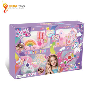 Kit de maquillage pour enfants <span class=keywords><strong>pas</strong></span> <span class=keywords><strong>cher</strong></span> 2026, jouets de simulation, <span class=keywords><strong>valise</strong></span> de cosmétiques, jouets de maquillage pour enfants, ensemble de beauté - Product Image 2