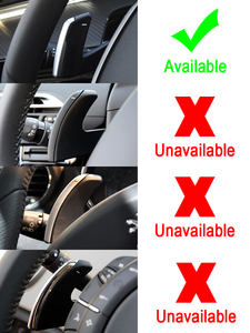 Jeu d'autocollants de changement de vitesse pour volant, 5 pièces, accessoire pour voiture, <span class=keywords><strong>Peugeot</strong></span> 208 308 508 <span class=keywords><strong>2008</strong></span> 3008 5008 GTi SW - Product Image 3