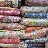 Floral Tricot Slub Coton T-shirt Coton Spandex Tissu Caractère Coton Stretch Tissu Impression Numérique Pour Vêtement