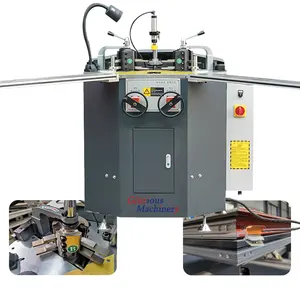 Single Head Corner Crimper Machinery Aluminum Profile Window And Door Crimping Machine Making Aluminium Alu-Window-Door