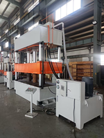 Prensa Hidráulica Boreino de Quatro Colunas e Três Vigas 100-500 Toneladas, Economia de Energia, Multicilindro, Mesa de Trabalho Grande, para Estampagem Profunda de Aço