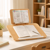 Table de lecture pliable en bois massif, support inclinable à 6 vitesses pour enfants, pour écrire et dessiner