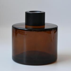 Sang Trọng 100Ml 120Ml Vòng Hổ Phách <span class=keywords><strong>Reed</strong></span> Khuếch Tán Chai Thủy Tinh Rỗng Dầu Thơm Chai Với Cap - Product Image 2