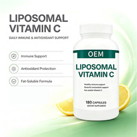 Capsules de Vitamine C Liposomale 180 unités Complément Alimentaire Formule Liposoluble
