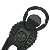 Langlebiges, gummiertes Golf-Divot-Reparaturwerkzeug aus Metall mit ergonomischer Ballgabel und rutschfestem Griff für die Rasenpflege