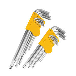 1.5 à 9Mm prix d'usine outil de quincaillerie en acier trempé longue <span class=keywords><strong>clé</strong></span> <span class=keywords><strong>Allen</strong></span> de Type L <span class=keywords><strong>clé</strong></span> hexagonale - Product Image 2