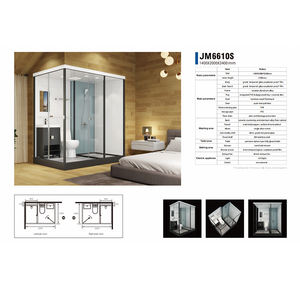 Juego de accesorios de baño todo en uno de lujo <span class=keywords><strong>Ducha</strong></span> e <span class=keywords><strong>inodoro</strong></span> prefabricados portátiles en un contenedor <span class=keywords><strong>para</strong></span> instalar en cualquier espacio - Product Image 3