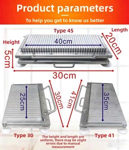 Cortador Multifuncional de 8mm, 11mm y 15mm, de Acero Inoxidable Grueso, con Presión Manual, para Tofu, Queso, Jamón, Salchicha y Carne - Product Image 6