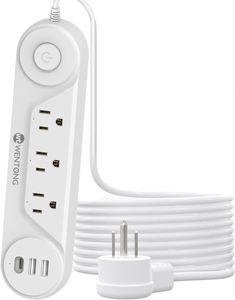 Tùy Chỉnh 30W Gan Sạc 2U + 1C USB Cổng Bàn Núi Điện Dải Thêm Dài Siêu Mỏng Chúng Tôi Điện Dải - Product Image 6