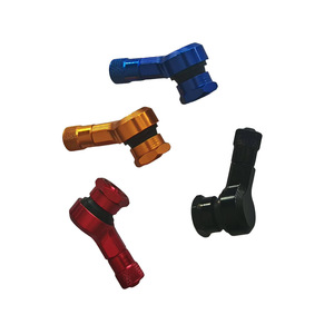 Accessoires de moto multicolores Corps en aluminium avec noyau en laiton Valve de pneu-Cap Valve de pneu TPMS Accessoires de motocyclette - Product Image 2
