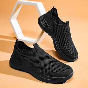 Chaussures de sport pour hommes grande taille, respirantes, en maille, légères, semelle MD, pour le printemps et l'été, style marche, vente en gros - Product Image 2