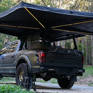 Carpa de techo para camping al aire libre con toldo de 270 grados, toldo independiente, carpa de techo para 4 estaciones, toldo plegable de 270 con paredes - Product Image 3