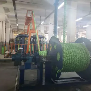 Polypropylene Danline Haswer Rope Making Machine Large Marine Rope And Hawser Rope Making Machine