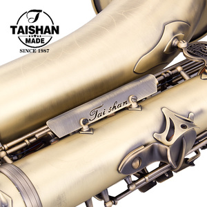 <span class=keywords><strong>Saxophone</strong></span> <span class=keywords><strong>ténor</strong></span> réglable de style <span class=keywords><strong>vintage</strong></span> laqué bronze antique mat à pois, tonalité BB, pour les musiciens professionnels, concert - Product Image 6