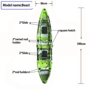 China <strong>3</strong> <strong>Seater</strong> Paddling Fishing <strong>Kayak</strong> - Product Image 4