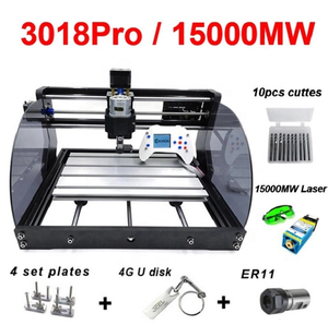 Grabador láser <span class=keywords><strong>CNC3018</strong></span> PRO Max, máquina enrutadora de madera con control fuera de línea GRBL ER11 - Product Image 5