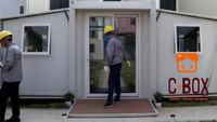 CERTIFICATION CE — récipient extensible de deux chambres à coucher pour salon, maison de 20 pieds avec toilettes, salle de bain, cuisine en vente