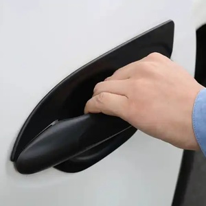 Accesorios para Auto en Oferta, Cubierta de Faros Delanteros, Manijas de Puerta, Cubiertas Cromadas Negras Personalizadas, Juego de Accesorios Exteriores para Carrocería - Product Image 4