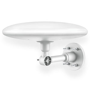 Antena de <span class=keywords><strong>TV</strong></span> Digital para Exteriores Antuko de 150 Millas, 360 Grados, HD, con Amplificador Integrado, Filtro 5G/4G LTE, Montaje en Poste, Alcance de 1000 Millas, 360 - Product Image 1