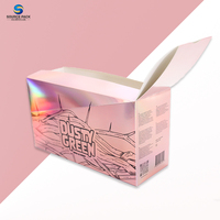 Boîte d'emballage en carton ondulé personnalisée pour la vente au détail, avec finition mate, recyclable et compostable