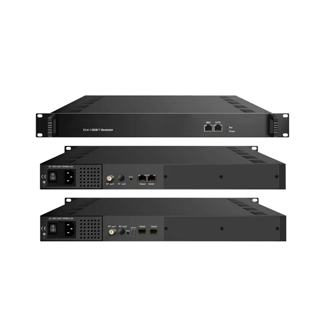 KUNUOMAGIC 3316/3332 IP QAM IP to DVB-C RF Output 16/32 Carriers Digital Modulator Rack Mount Web Management 5-Year Warranty