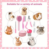 Ensemble d'outils de toilettage pour animaux de compagnie, brosse démêlante à picots longs et souples pour chiens et chats, vente en gros