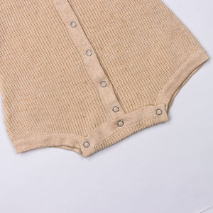 Mameluco de Bebé de Lujo 100% Algodón, Suéter de Punto para Primavera, Unisex, Cierre con Botones a Presión - Product Image 5