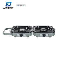 Mini extérieur Propane Butane cuisinière à gaz Camping Portable léger personnaliser Logo poêle randonnée cuisinière Camping chauffage au gaz