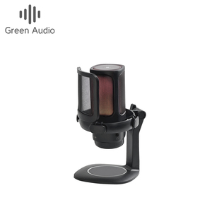 ไมโครโฟน GAM-S1 RGB แบบ USB สำหรับพอดแคสต์ วิดีโอ ไมค์คอนเดนเซอร์ พร้อมปุ่มปิดเสียงเร็ว ขาตั้ง ป๊อปฟิลเตอร์ ไฟ RGB ตัวกันกระแทก - Product Image 3