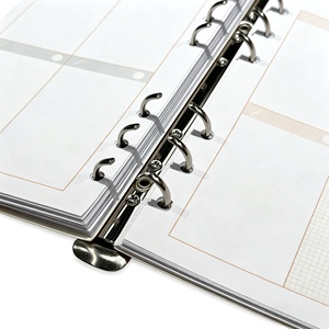 Venta al por Mayor <span class=keywords><strong>de</strong></span> Agendas Personalizadas con Hojas Sueltas, Regalos, Diario Transparente Impreso en PVC, Cuaderno, Libreta, Carpeta - Product Image 6