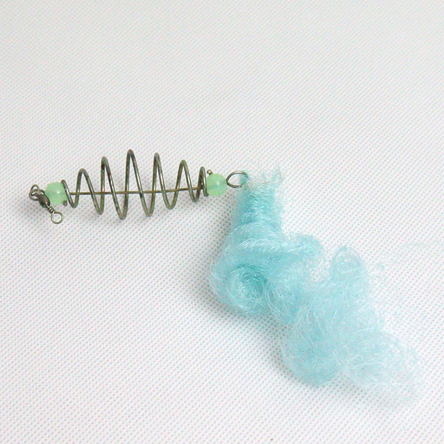 Fishing Bait Spring Lure Inline Hanging Tackle Stainless Steel Feeder Fishing Tools