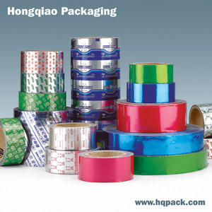 แผ่นฟิล์มเคลือบอลูมิเนียมเคลือบเคลือบปิดด้านหลังสำหรับกาแฟนมโยเกิร์ตชาผง<span class=keywords><strong>ถ้วย</strong></span>พลาสติกแพ็คตามสั่ง - Product Image 5