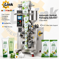 Machine de remplissage et d'emballage entièrement automatique à piston pour beurre de cacahuète et pâte de shampoing en sachet