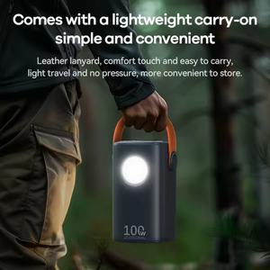 Customized 60000mAh Outdoor <b>Power</b> Bank High Capacity 100W 22.5W PD Fast Charging with Light <b>Power</b> Banks Holder for Laptop - Product Image 5