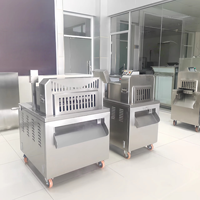 Nouvelle trancheuse automatique à viande pour shawarma, 35-65 coupes/min, épaisseur de coupe 5mm-100mm, lame en acier inoxydable, usage commercial intensif