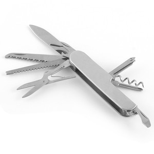 Nhà Sản Xuất Tùy Chỉnh Thép Không Gỉ Đa Chức Năng Gấp Dao Survival Cắm Trại Ngoài Trời Công Cụ Pocket Swiss Dao - Product Image 6
