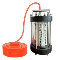 Luces LED Sumergibles para Pesca en Aguas Profundas, 1300W/2600W, AC110V/220V, Luz Verde para Atraer Calamares