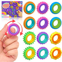 Anneaux sensoriels anti-stress pour enfants en gros Autisme Soulagement de l'anxiété Calmer les anneaux Fidget Jouets pour le bureau
