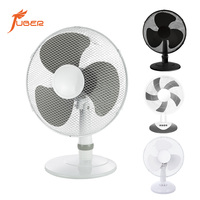 Ventilateur de table silencieux pour chambre à coucher, utilisation sur table de chevet, faible bruit, oscillation large à 90 degrés, facile à nettoyer, ventilateur de table à 3 vitesses
