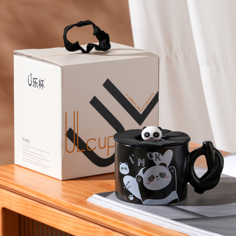 Ours heureux (boîte-cadeau) avec cuillère